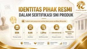 Identitas Pihak Resmi Dalam Sertifikasi SNI Produk