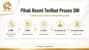 Pihak Resmi Proses Sertifikasi SNI Produk Perlu Dipahami
