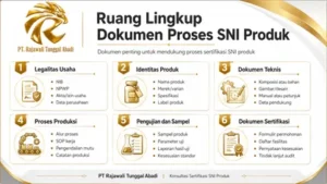 Ruang Lingkup Dokumen Proses SNI Produk